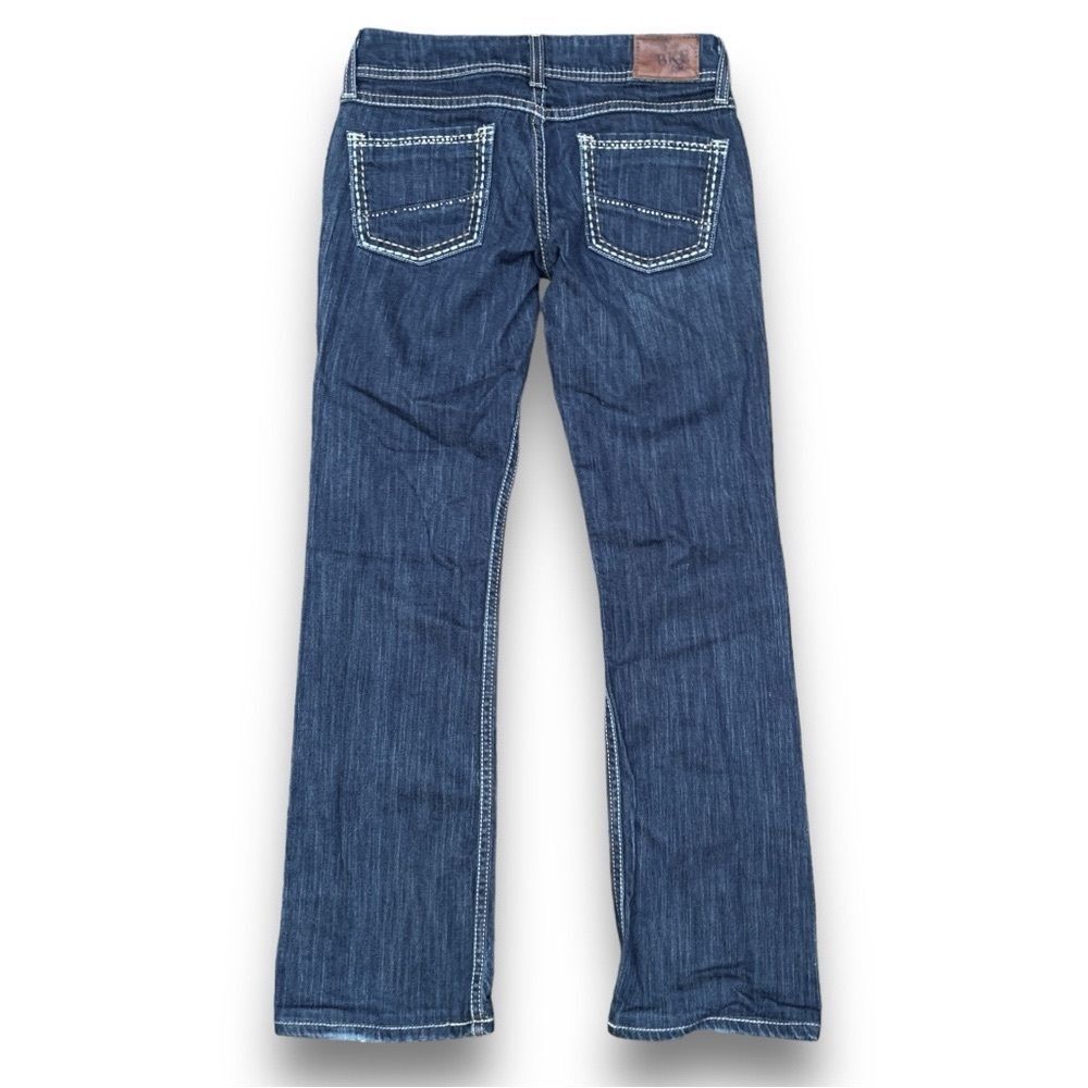 BKE Sabrina Slim Boot Bootcut Low Rise Medium Wash Comfort Jeans size 25